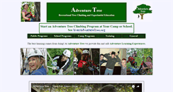 Desktop Screenshot of adventuretree.org